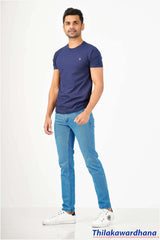 Men's Slim Fit Light Washed Jean