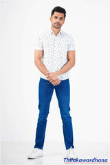 Men's Short Sleeve Printed Shirt