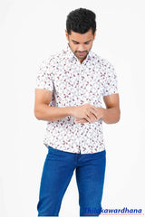 Men's Short Sleeve Printed Shirt