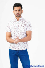 Men's Short Sleeve Printed Shirt