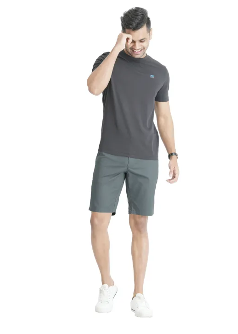 Moose Men's Chino Short - Charcoal