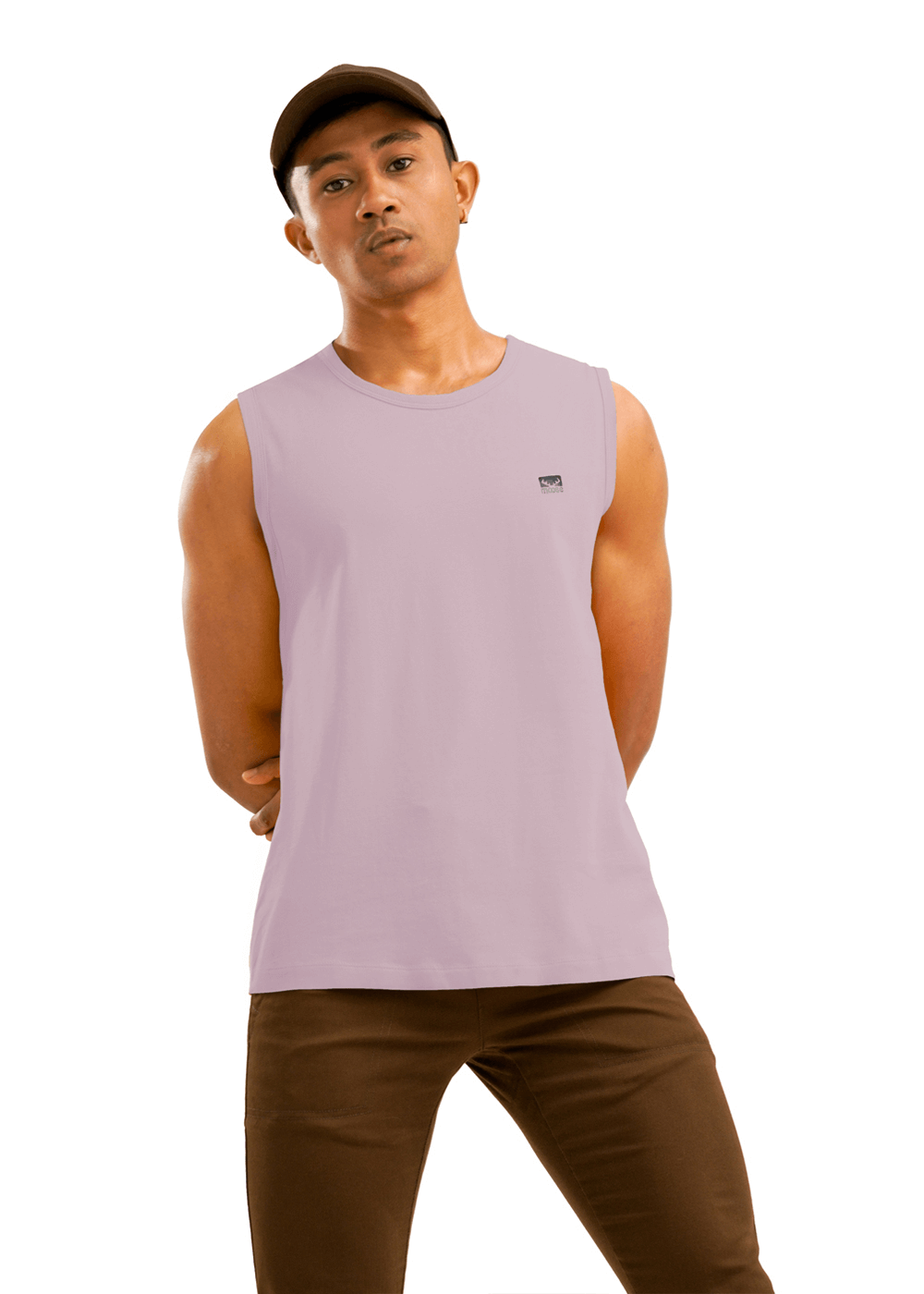 Moose Men’s Tank Top – Purple