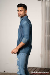 Long Sleeve Denim Shirt