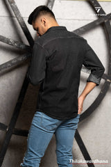 Long Sleeve Denim Shirt