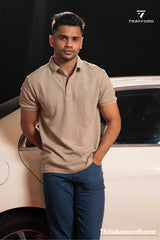 Trafford Textura Classic Polo T Shirt