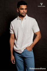 Trafford Textura Classic Polo T Shirt