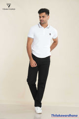 Contrast Detailed Classic Polo T Shirt