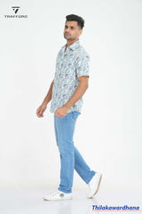 Trafford Short Sleeve Printed Shirt