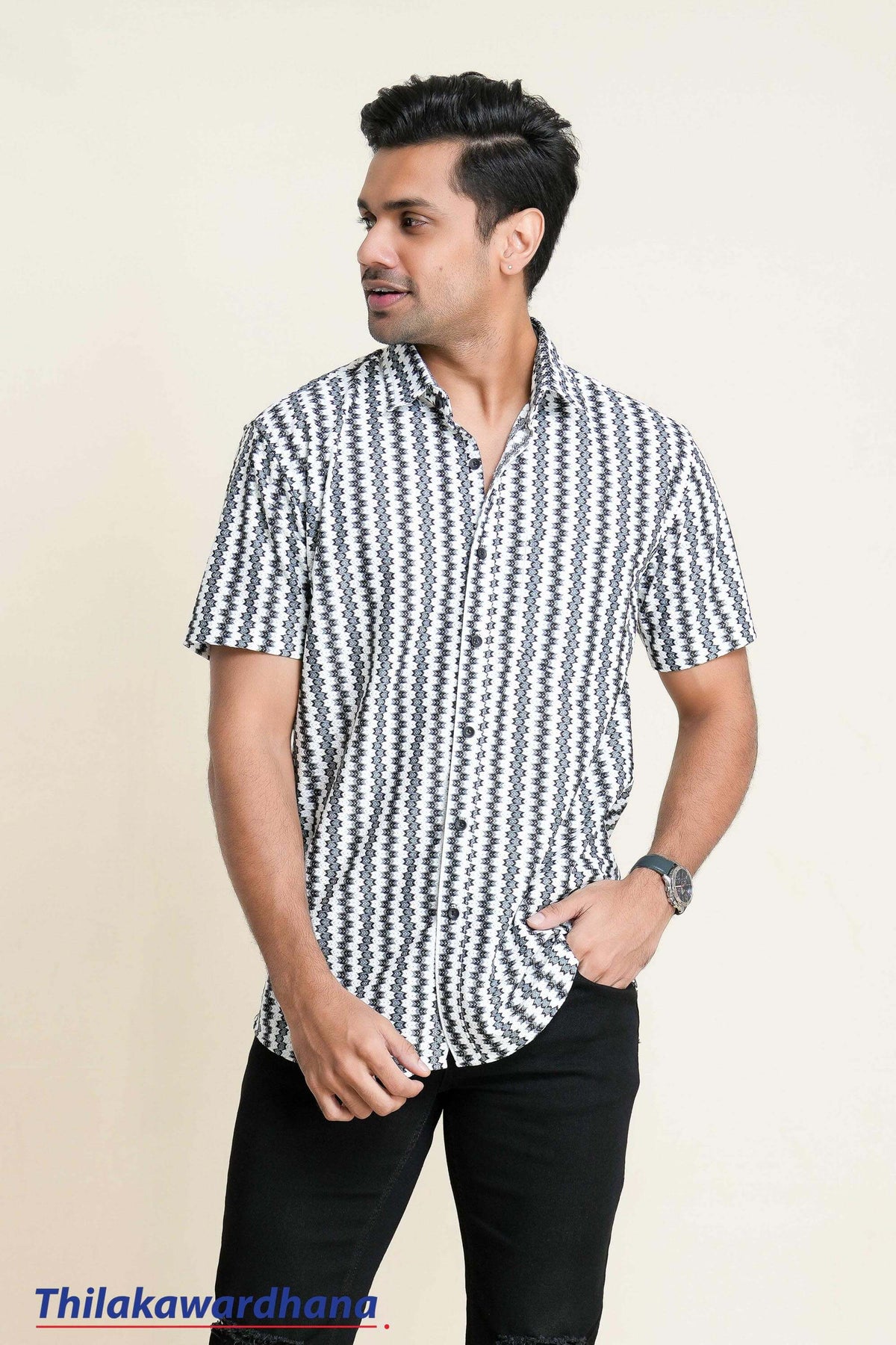 Trafford Textured Collared Shirt