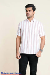 Trafford Stripe Printed Shirt