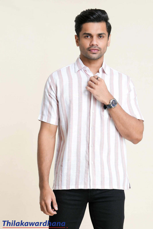 Trafford Stripe Printed Shirt