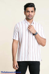 Trafford Stripe Printed Shirt