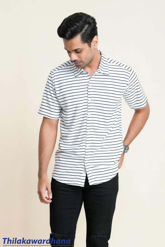 Trafford Stripe Printed Shirt