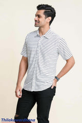 Trafford Stripe Printed Shirt