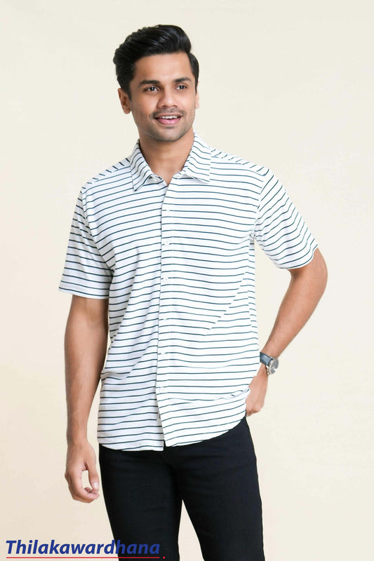 Trafford Stripe Printed Shirt