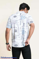 Men's Short Sleeve Printed Shirt