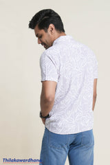 Men's Short Sleeve Printed Shirt