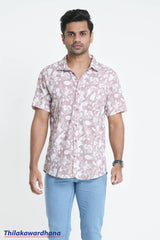 Men's Short Sleeve Printed Shirt
