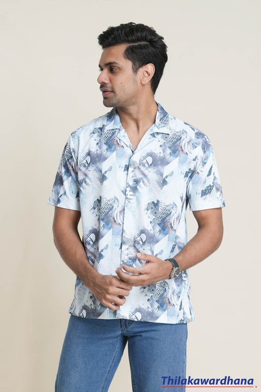 Trafford Short Sleeve Printed Shirt