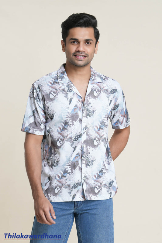 Trafford Short Sleeve Printed Shirt