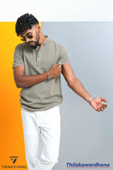 Trafford Textured Comfort Polo T Shirt