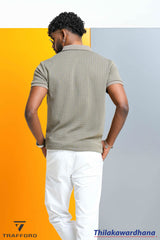 Trafford Textured Comfort Polo T Shirt