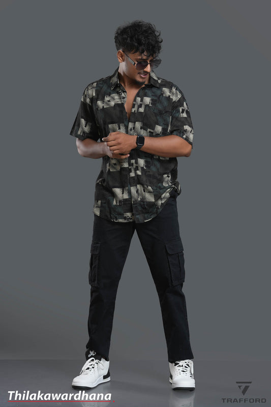 Trafford Short Sleeve Printed Shirt