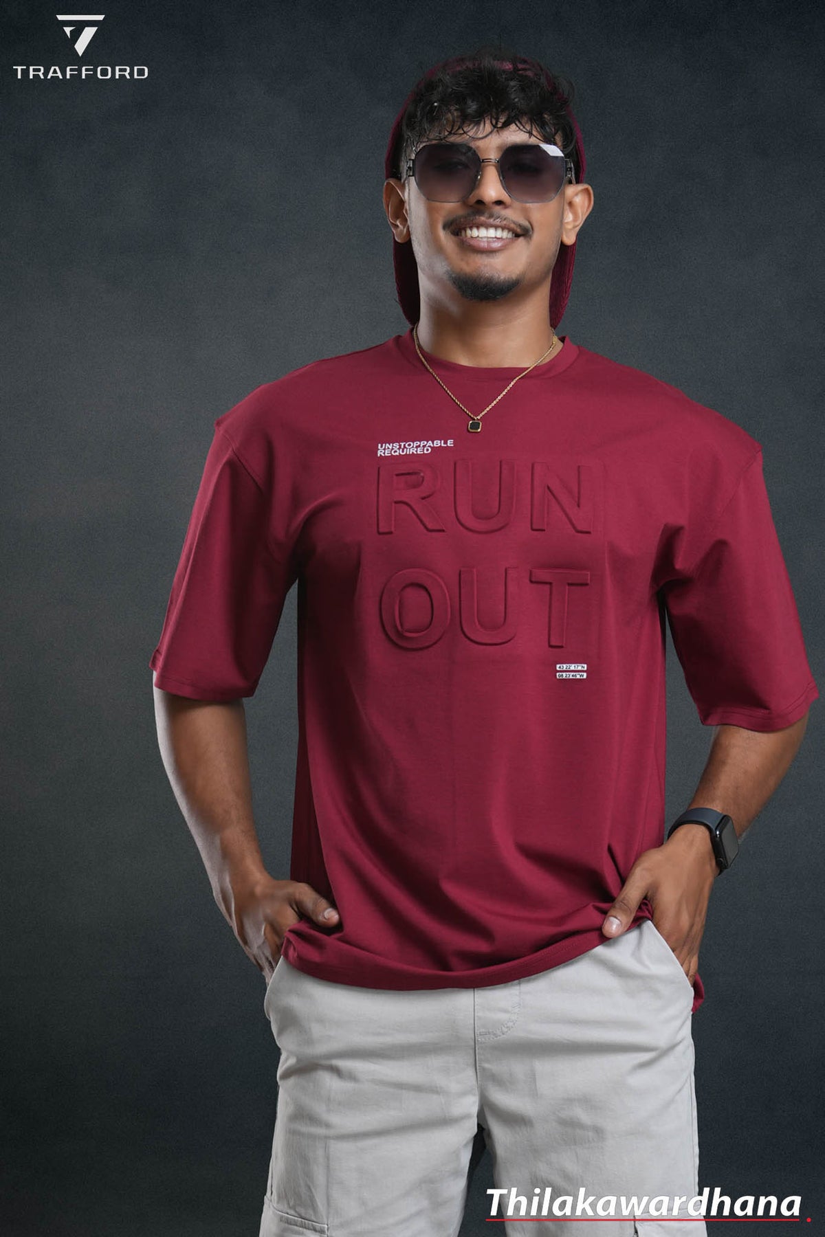 Trafford Run Out Unstoppable T Shirt
