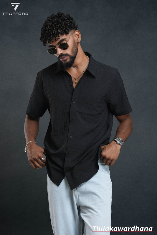 Trafford Textured Collared Shirt