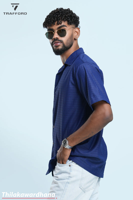 Trafford Texture Collared Shirt