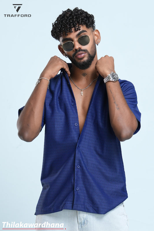 Trafford Texture Collared Shirt