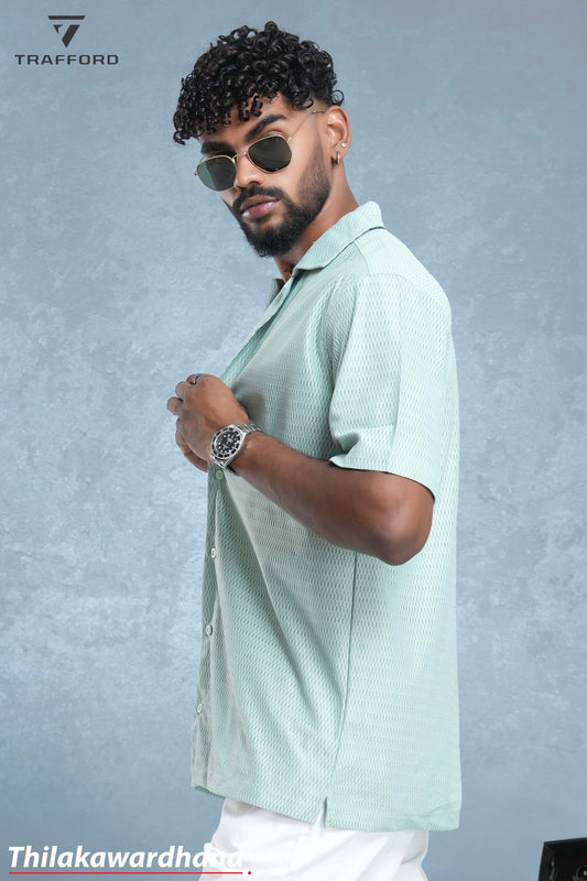 Trafford Texture Collared Shirt