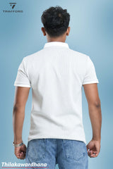 Trafford Textured Comfort Polo T Shirt