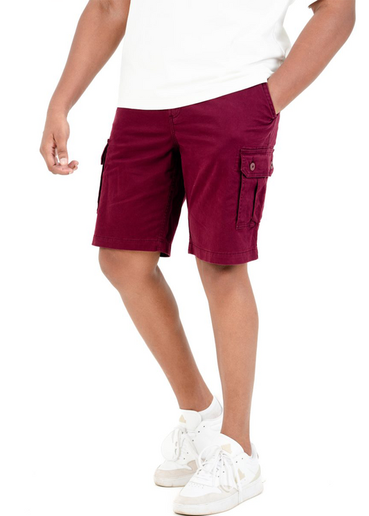 Moose Men’s Cargo Short - Mulberry Wine