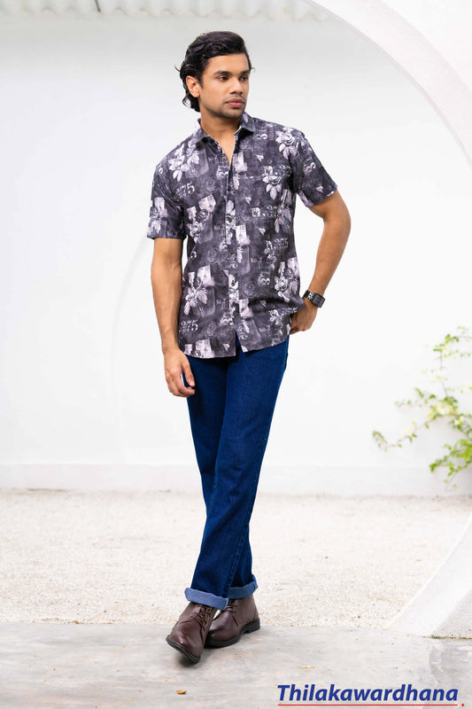 Trafford Printed Short Sleeve Shirt