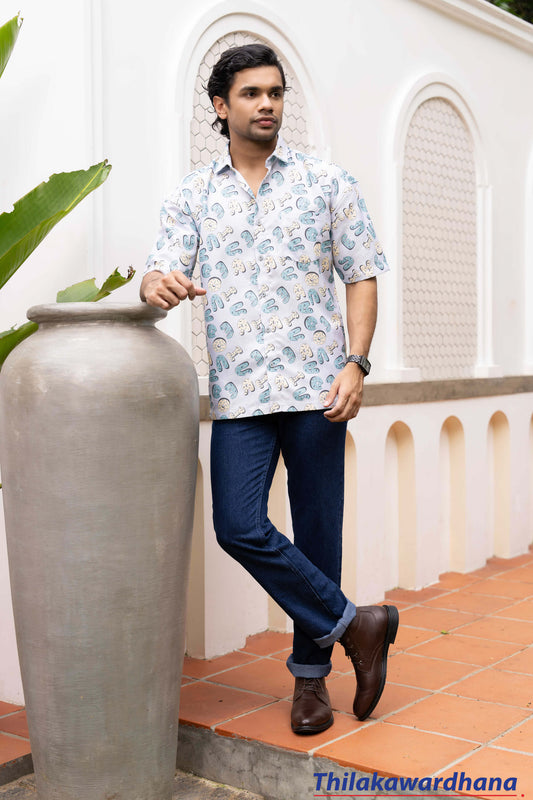 Trafford Printed Short Sleeve Shirt