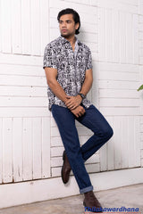 Trafford Printed Short Sleeve Shirt