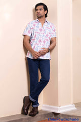 Trafford Printed Short Sleeve Shirt
