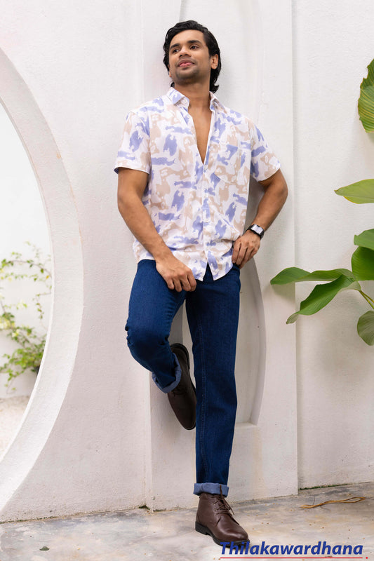 Trafford Printed Short Sleeve Shirt