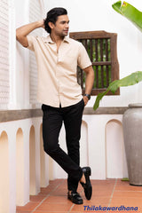 Trafford Textured Collared Shirt