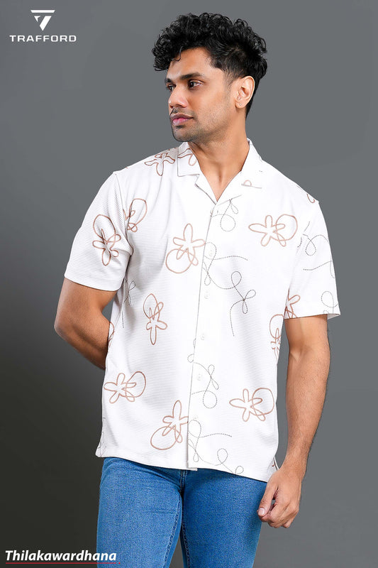 Trafford Printed Short Sleeve Shirt