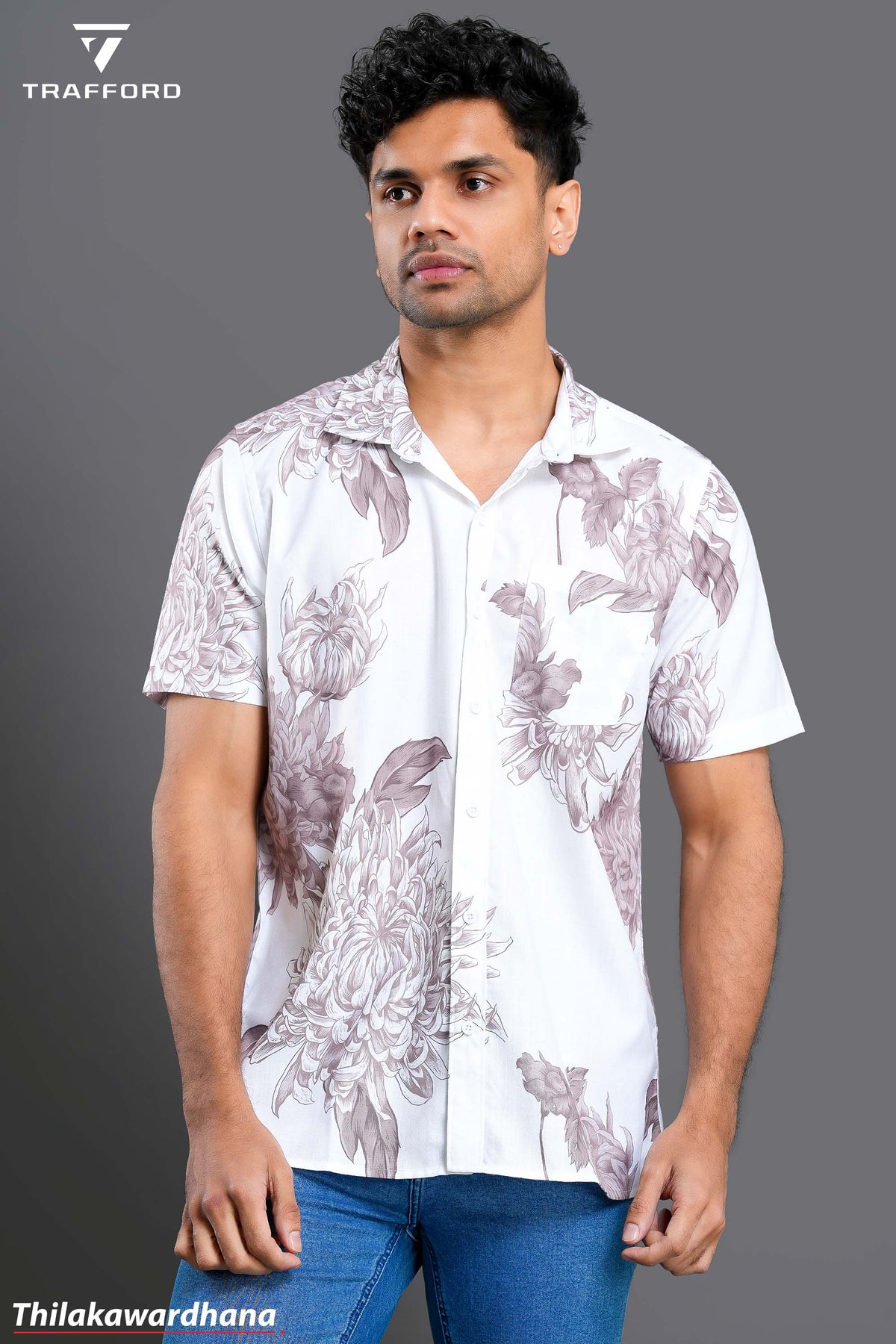 Trafford Printed Short Sleeve Shirt