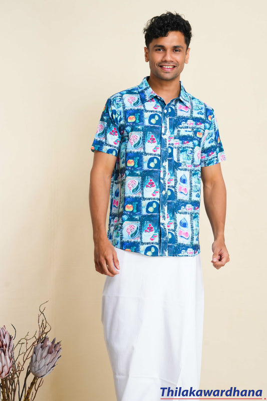 Printed Short Sleeve Shirt