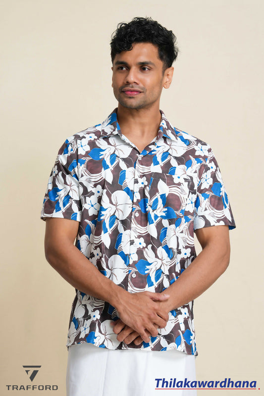 Trafford Short Sleeve Printed Shirt