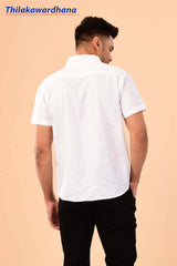 Men's Short Sleeve Linen Shirt