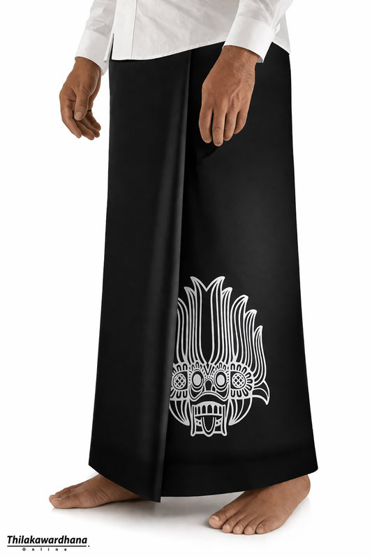 Mask Printed Cotton Sarong