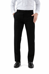 Trafford Slim Fit Formal Trouser - Black