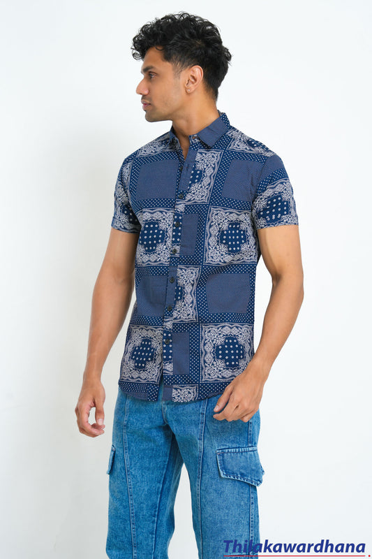 Printed Short Sleeve Shirt
