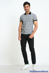 Trafford Zip Detailed Polo T Shirt