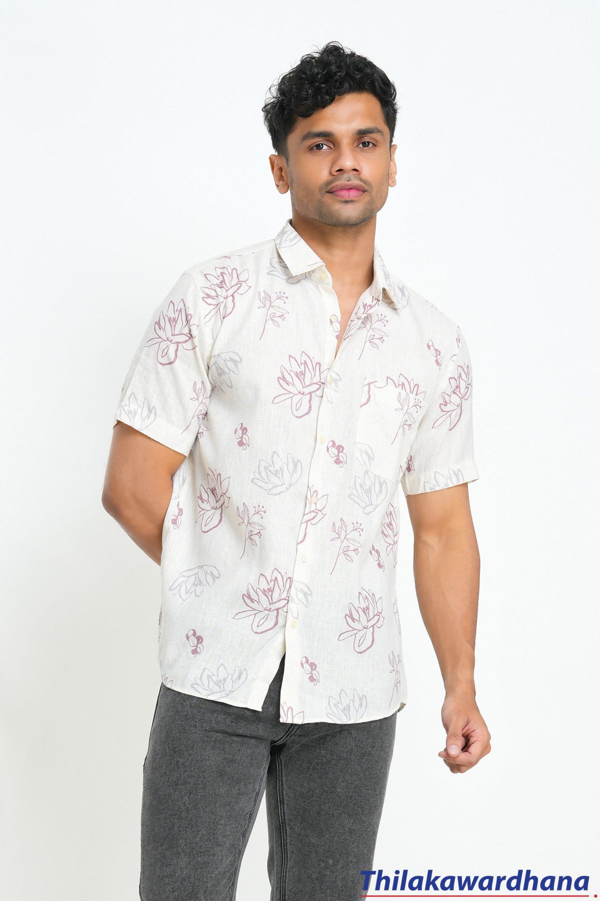Trafford Short Sleeve Linen Shirt